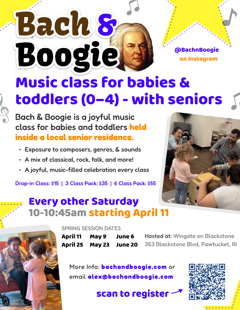 Bach & Boogie Providence Spring Flyer